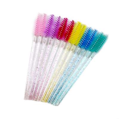 Crystal Colourful Eyelash Mascara Brush for Eyelash Extensions Cheap Price Accessory Tools